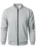 Trendy Men's Knit Zip-Up Jacket