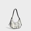 Trendy High-End Moon Shape Underarm Shoulder Bag, Elegant Portable Handbag Wholesale For Ladies Daily Matching