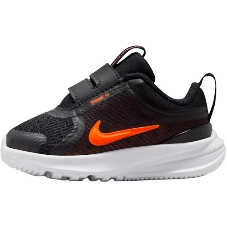 

New Nike Star Runner 5 Low top Toddler Shoes Black Orange Infant And Toddler HF7006-006 26