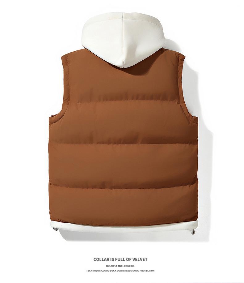 Graphene Unisex High-Quality Cotton Vest Jacket - Fake Two-Piece Design