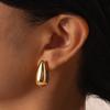 2026 Persönlicher Glänzender Tropfen-Ohrring, Kurzer/Langer Anhänger Wassertropfen Stecker-Ohrringe für Damen, Elegantes Goldfarbenes Schmuckstück Geschenk