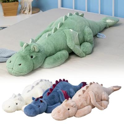 Ağırlıklı Peluş Dinozor Oyuncak Sevimli Uçan Ejderha Çocuklar İçin Yumuşak Uyku Yastığı ve Sarılma Arkadaşı