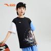 Anta Kids Boys' Trendy Summer Cartoon Short-Sleeve T-Shirt