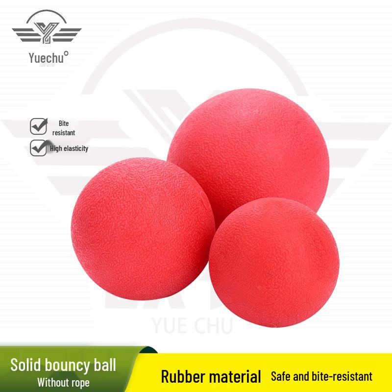 Прочный резиновый тренировочный мяч для рабочих собак XL (7cm)