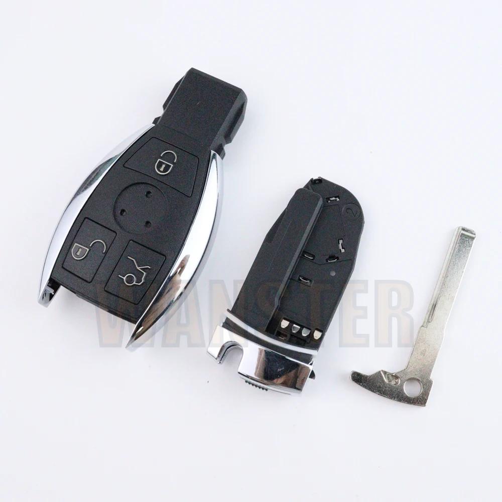 For Mercedes Benz Cl Slk Clk C E S Class Bga Nec Dual/Two/2 Battery Car Key Fob Case Shell Housing
