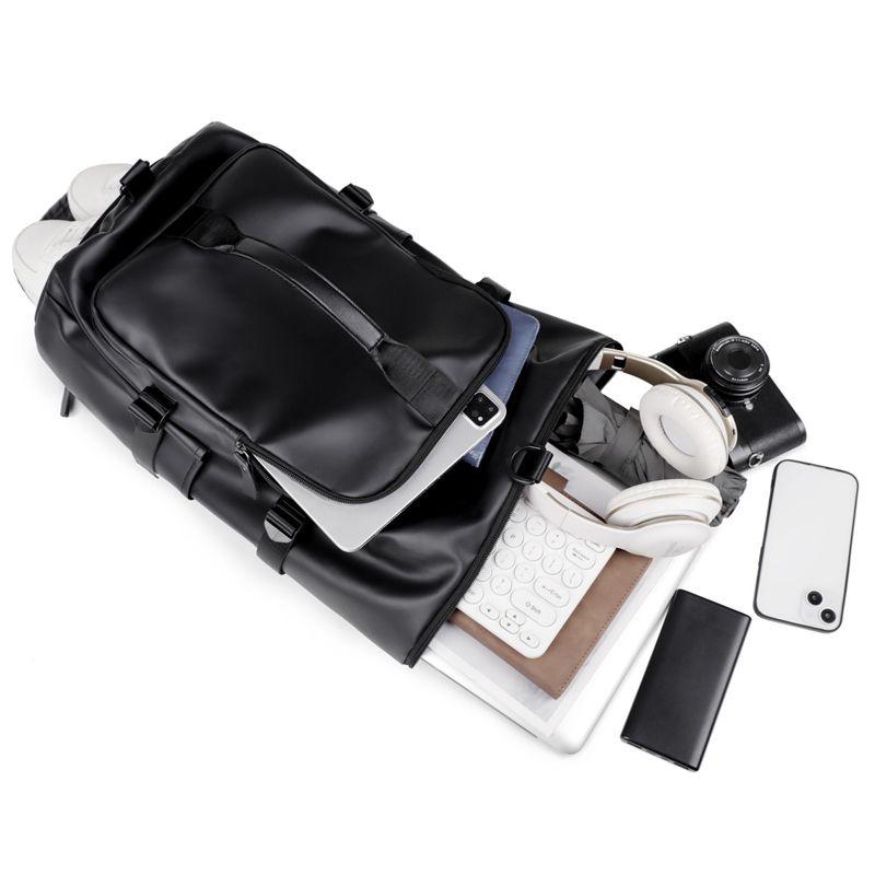 Short Distance Travel Backpack Large Capacity Multifunctional Unisex Hiking Bag Trendy Handheld Luggage Bag for Business Trips