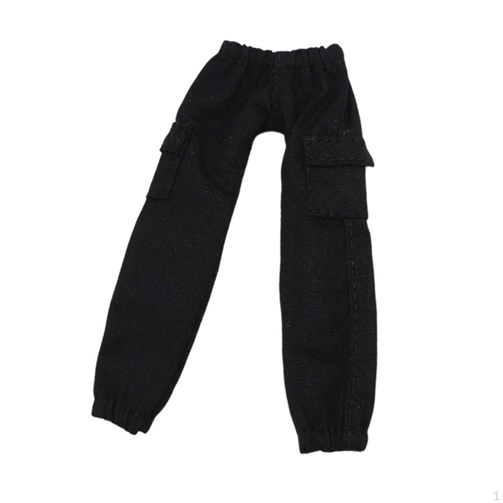1/12 Action Figure Pants Doll Clothes Cargo Loose Fit Trendy Workwear for Collectible Model 6