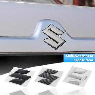 Car Hood Front Rear Tail Mark Decal ABS Front Grille Logo Rear Compartment Badge Sticker For Grand Swift Jimny Vitara SX4