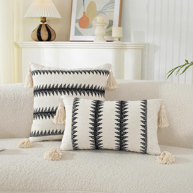 

Американская многоцветная жаккардовая наволочка для диванной подушки, кровати, стула и автомобиля 30x50CM (Cover Only)