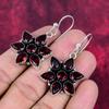 Garnet Earrings, 925 Solid Sterling Silver Gemstone Jewelry, Handmade Earrings, For Thanksgiving