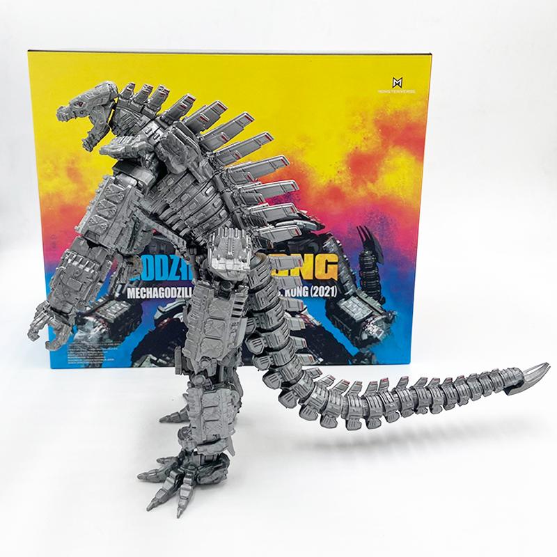 Auto Parts Decorate 2021 Moive Godzilla Vs Kong Mechagodzilla S.h.monsterarts Monsters Gojira Pvc Action Figure Collectible Model Dolls Toys