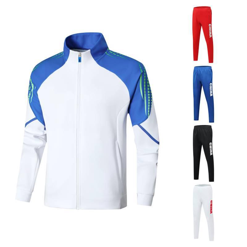 Chinese National Costume Wushu Sportswear Set for Student Training and Class Uniforms