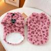 Fleece Lined Winter Cats Clothing for Maximums Warmth and Comfortable In Cold Environment with Leopards Print