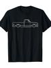 67-72 Classic Pickup Truck T Shirt Slammed Lowered Airride T-Shirt 100% Cotton - 220g, Cotton Crew N