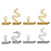 Crimp End Caps Jewelry Findings Slider Clasp Findings Perfect for Jewelry Making