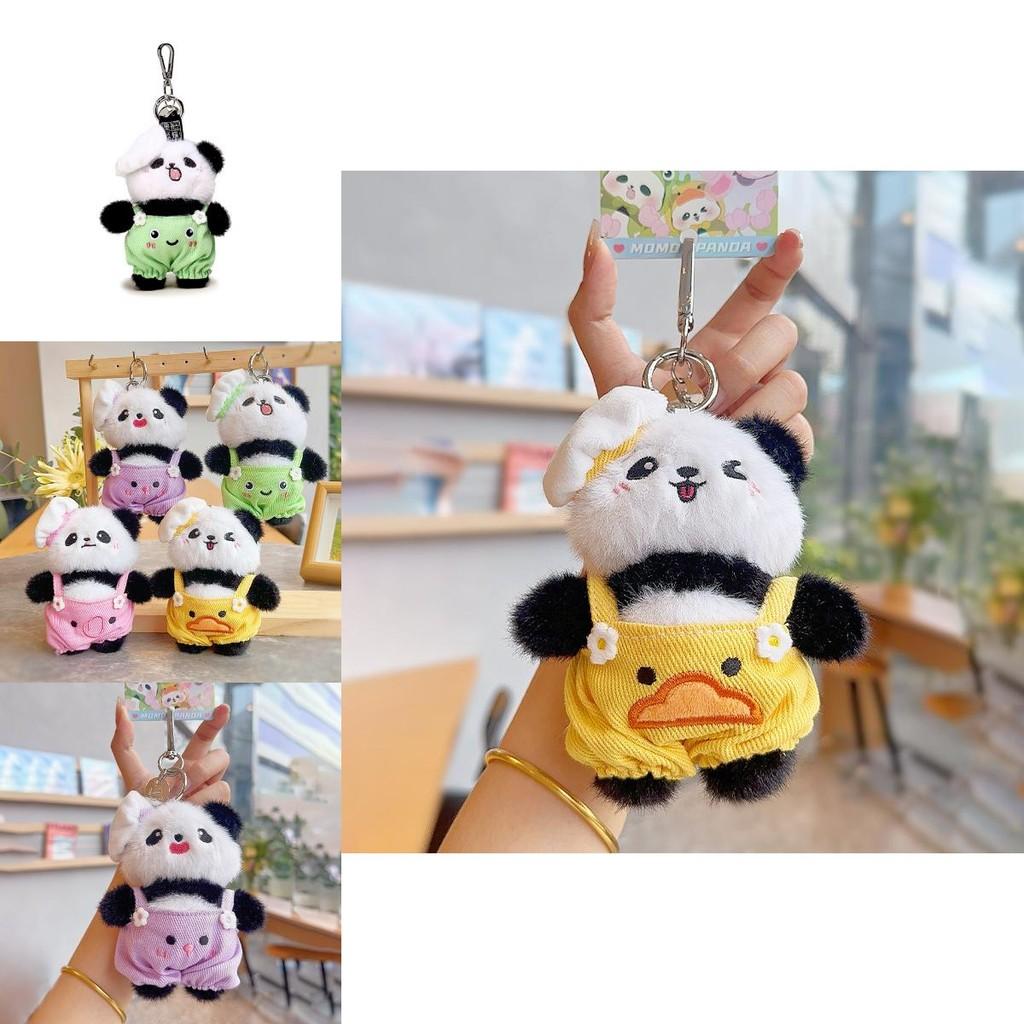 Chef Panda Knuffel Sleutelhanger Met Cartoon Ontwerp Voor Kinderen En Cadeau Geven