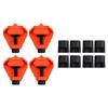 Corner Clamp 90 Degree Right Angle Clamp with Adjustable Swing Jaw Single Handle Clamps for Carpentry Metalwork