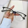 Neue photochrome Brille Anti-Blaulicht Computerbrille Unisex Farbverlauf Rahmen Anti-Augenbelastung Mode für Damen Herren