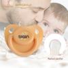 Biqin Heart-Shaped Silicone Pacifier for 0-6 Months - Soft for Sleeping