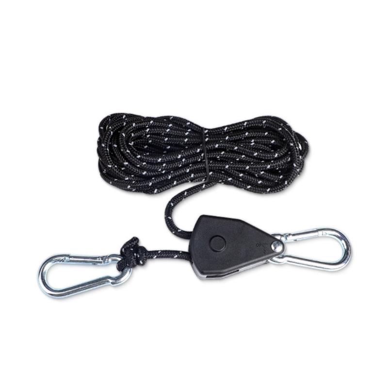 Tent Tie Downs Rope Hangers Camping Pulley Rope Adjustable Reflective Tie Downs Rope Hangers Tent Guide Rope for Outdoor