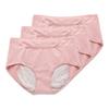 3Pcs Women's Menstrual Underwear Leakproof Briefs Ladies Comfortable High Waist Panties Hygienic Plus Size Pants L-4XL