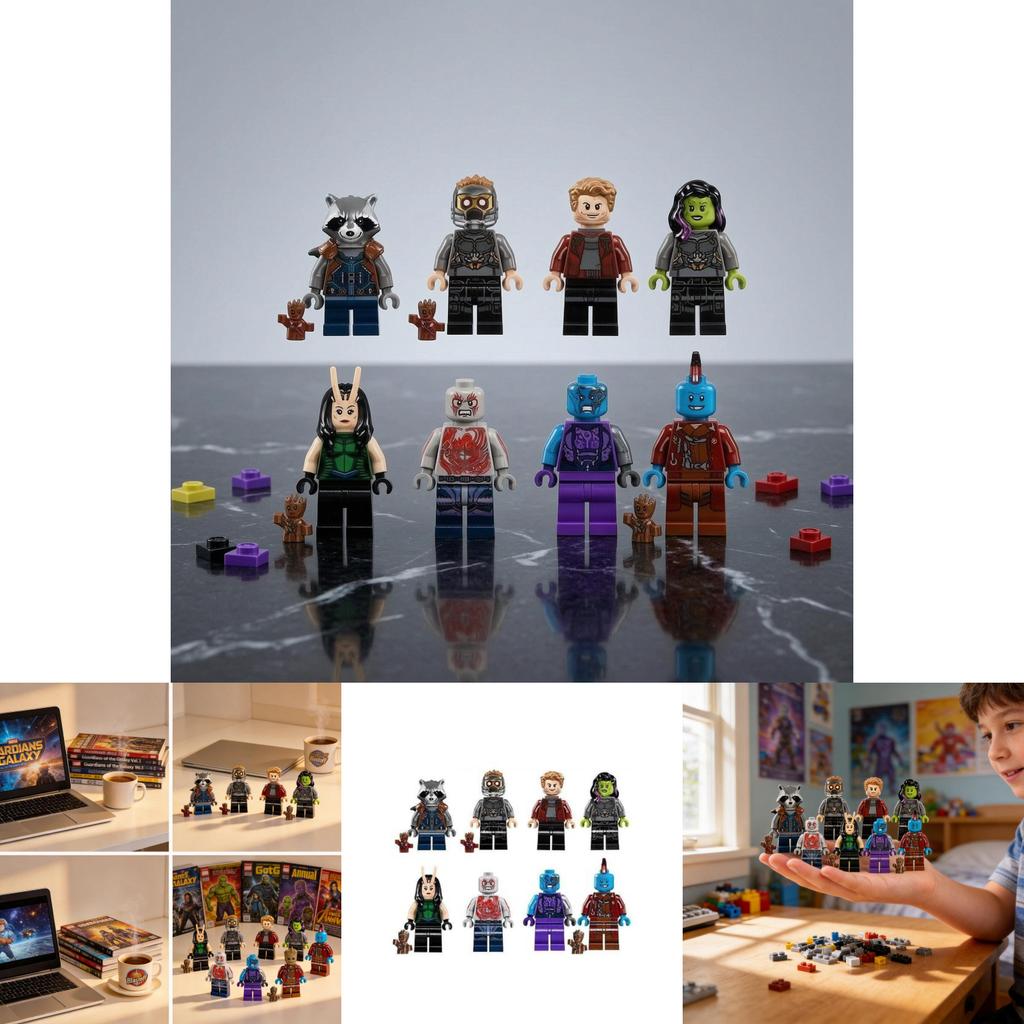 Guardians Of The Galaxy 2 Bausteine Spielzeug mit DIY-Montage für kreatives Kinderspiel