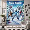 Wall Hanging Tapestry With Custom Name & Text, Fortnite Decorative Tapestry For Bedroom