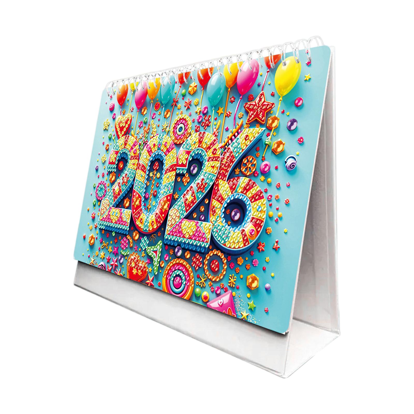 

Календарь, Сделай сам, Ручная работа, Алмазная живопись, Креативный календарь, Простой и легкий в использовании One Size