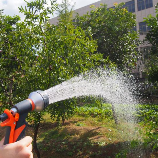 Schlauchdüse, verstellbares Spritzschutz-Nylon-Auto-Reinigungsrohr-Sprühgerät für Terrasse