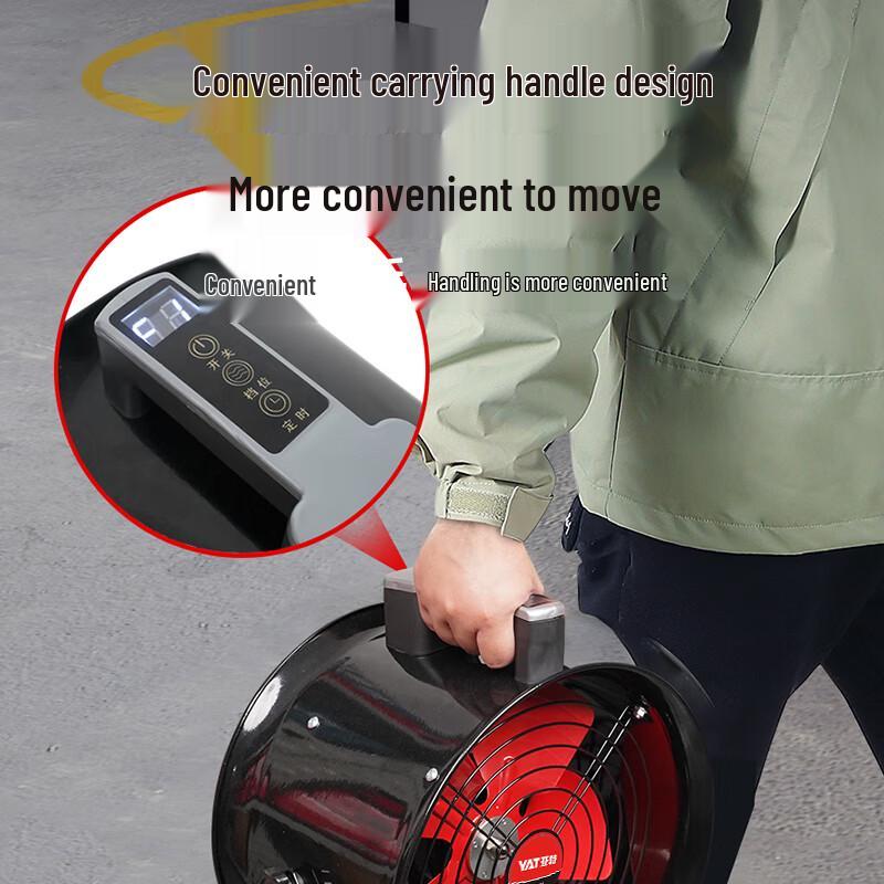 YAT Industrial High-Power Floor Fan CN Plug (adapter Included)