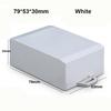 High Quality ABS Plastic Enclosure Project Box Black White Waterproof Storage Case 10 Styles DIY Housing Instrument Case