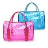 Stylish Waterproof Outdoor Swimming Bag Trendy Fitness Toiletry Bag Perfect Jelly Beach Storage