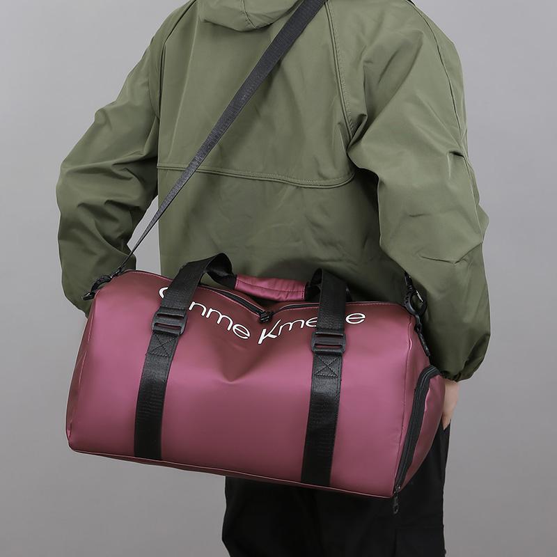 New Large Capacity Unisex Travel Duffel Bag Waterproof Sports Fitness Handbag with Shoe Box Dry Wet Separation Swimming Bags