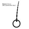 Yousheng Urethral Tube Rod Creative Ergonomic Silicone Urethral Dilator Stimulation Stopper for Fun