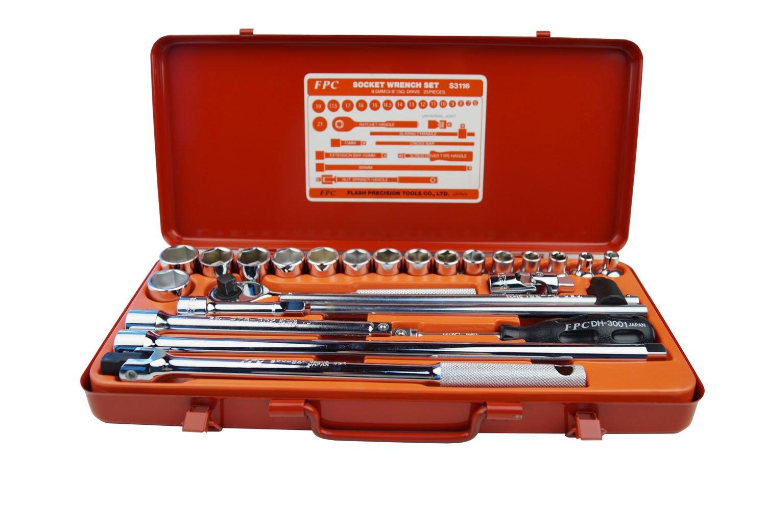 

FPC socket wrench set 6P S-3116
