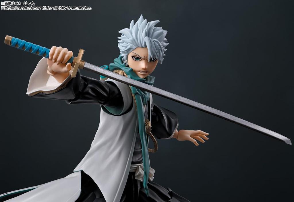 TAMASHII NATIONS BLEACH Toshiro Hitsugaya approximately 135mm painted movable figure S.H.Figuarts PVC&ABS