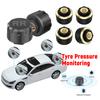 Senzor Alarmă Presiune Pneuri Compatibil Bluetooth Auto Motocicletă Detectare Presiune Pneuri Afișaj Telefon Mobil