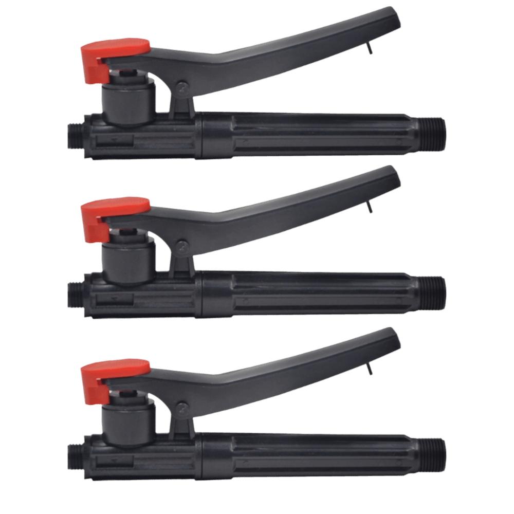 3pcs Trigger Nozzle Pump Action Sprayer Solid Construction Backpack Sprayer Parts Garden Use