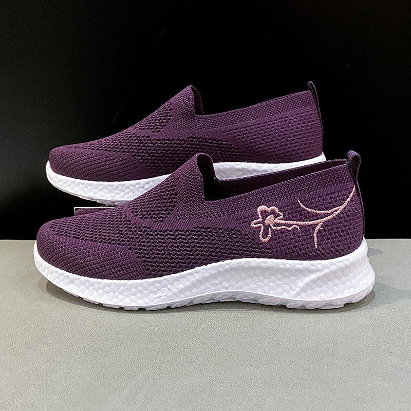 

Cloth shoes spring new women s net shoes comfortable and non-slip soft-soled shoes 41