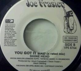 7inch Record SHINEHEAD - You Got It Bad VPS8764 Joe Frasier US Reggae, Ska & Dub Used