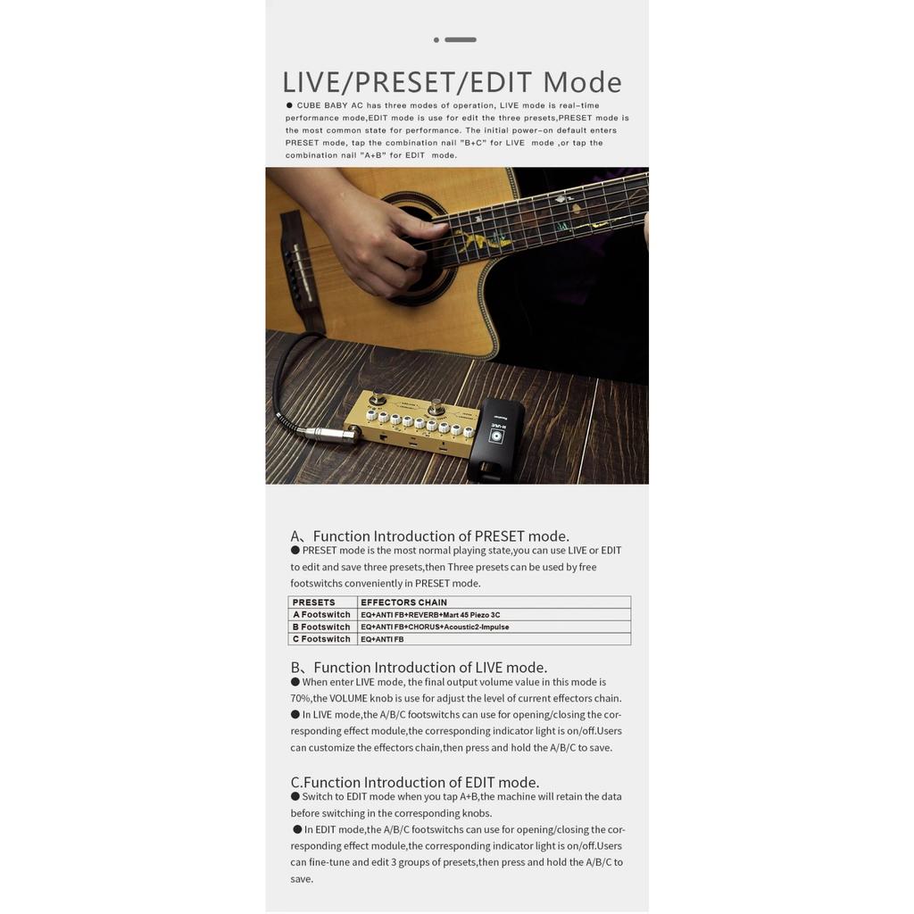 AC: 9 szafek IR + EQ | Centrum studyjne gitarzysty akustycznego | Zestaw do nagrywania z zasilaniem ładowanym przez 12 godzin