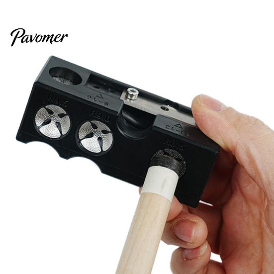 Snooker Pool Cue Tip Tool Portable 11-in-1 Multifunction Billiard Stick Scuffer Shaper Aerator Repair Accessories Professional