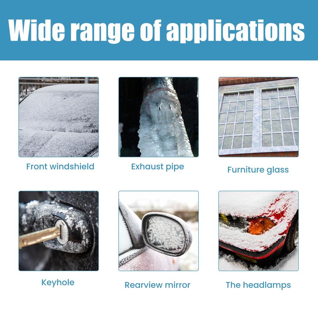 Winter Car Windshield -icing Agent, Special -icing Agent For Car , -icing And -frost,100ML