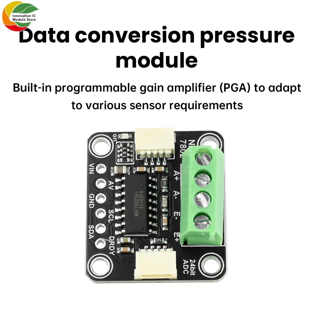 NAU7802 High-Precision Adc Module 24 Bit Adc Data Conversion Pressure Module Compatible With STEMMA QT/Qwiic