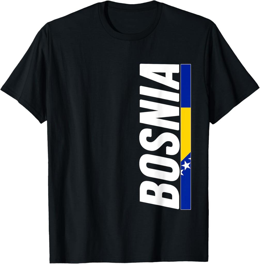 Its In My DNA Bosnia and Herzegovina Bosnia Genetics Cool TShirt 2026 Summer New Unisexs Womens Cotton Oversized Tshirt Y2K