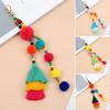 Tassel Boho Style Keychain Colorful Boho Style Keyring  Jewelry Gift