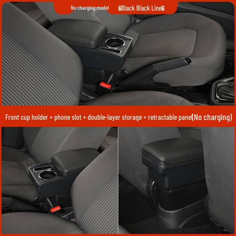 Wuling Rongguang EV Armrest Storage Console - Car Modification Accessories 2026
