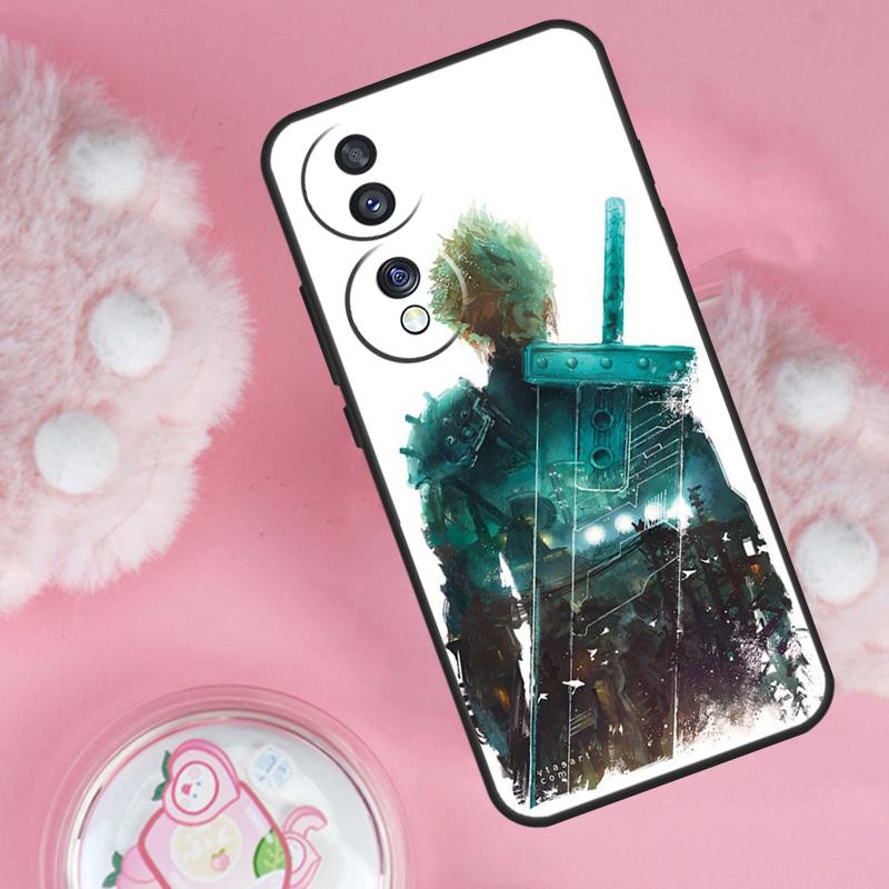 Final Fantasy Case For Honor Magic 7 5 6 Lite Pro Honor 200 Pro 50 70 90 X9b X9a X8b X8a X8 X9 X9c Cover