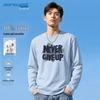 Jeanswest Men's Casual Round Neck Long Sleeve T-Shirt