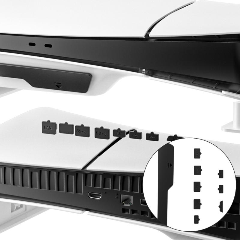 Dust Cover Net for Slim Silicones Dust Net Consoles Easy Installation Dust Filter AntiDust and Pet Hair